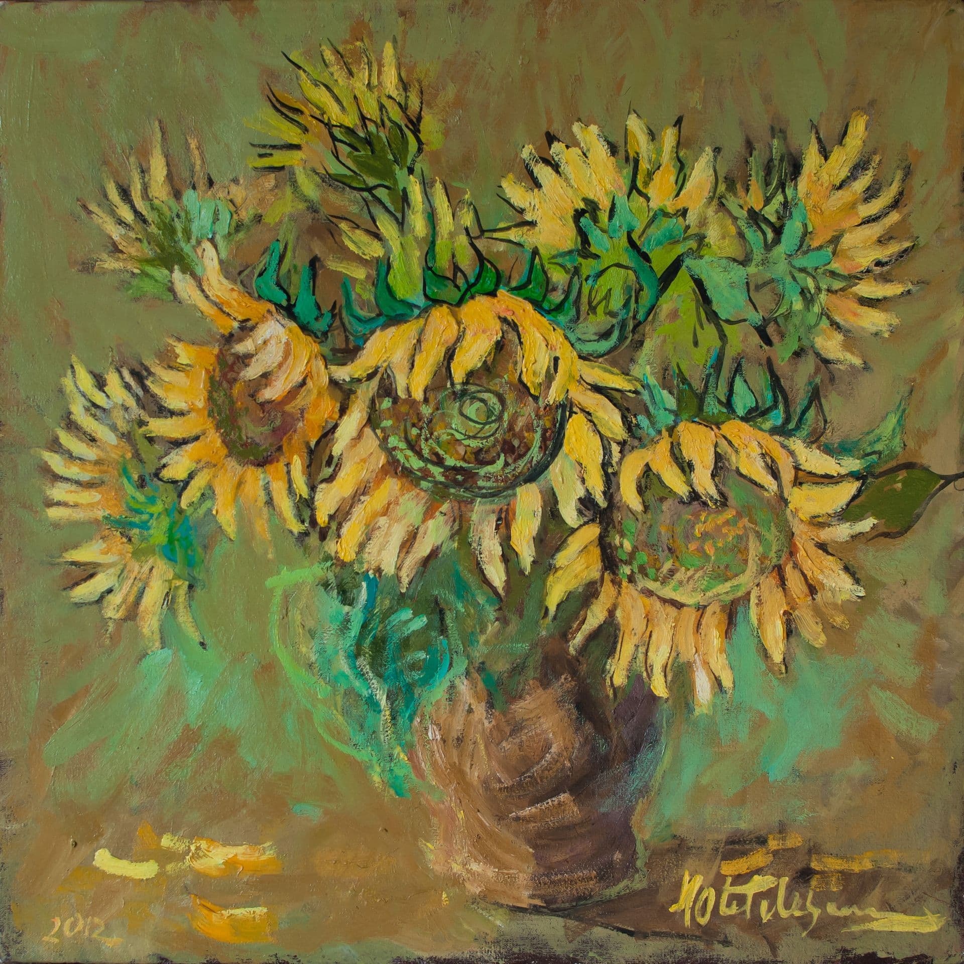 Mariuca Otetelesanu - Sunflowers
